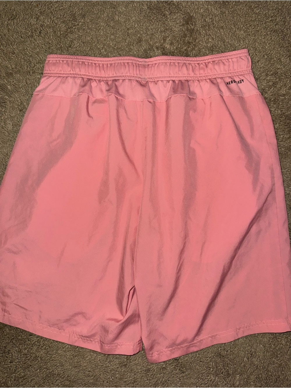 Used pink adidas Men's Rose Athletic Shorts - Picture 6 of 7